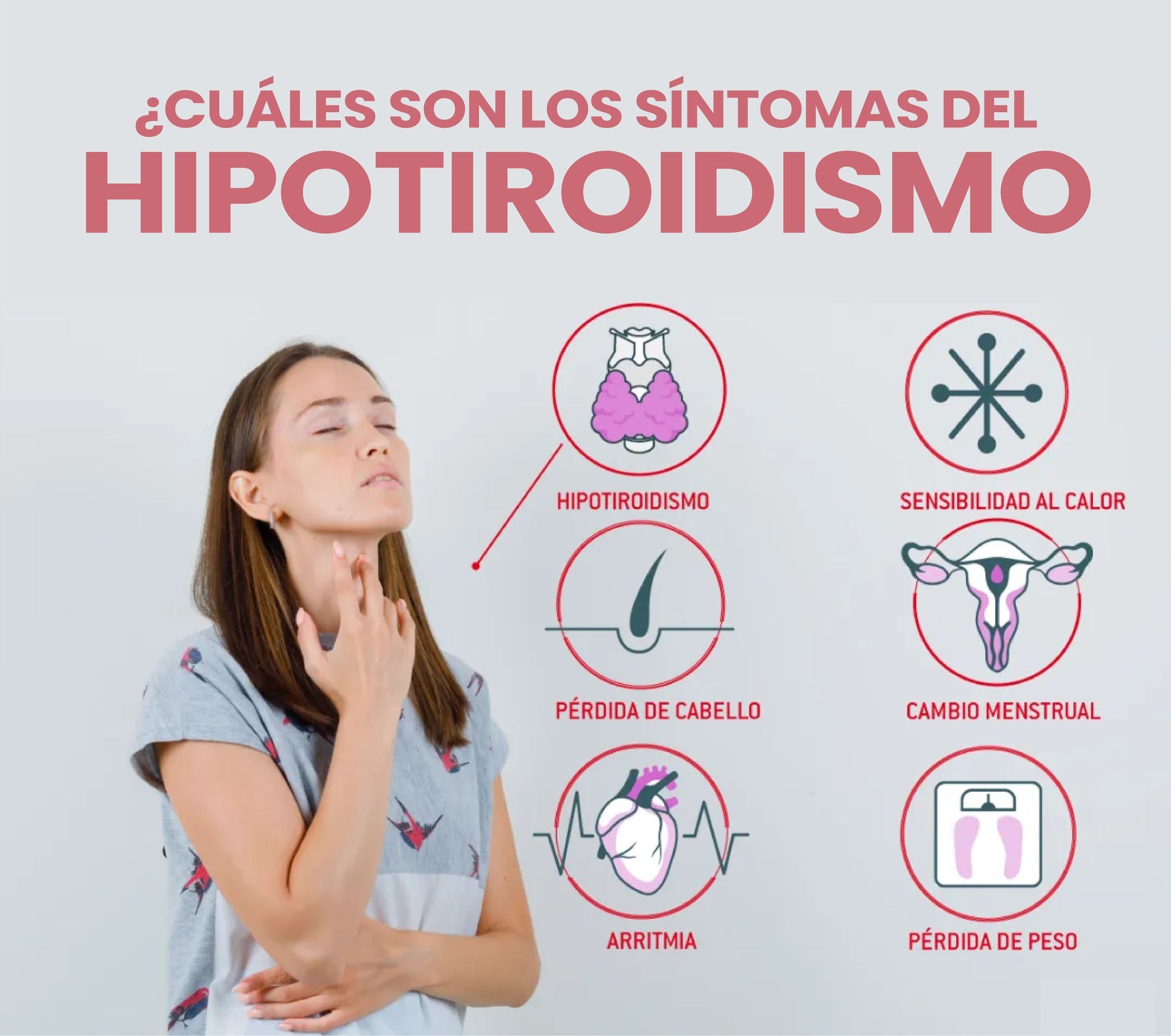 Síntomas De Hipotiroidismo : Hipotiroidismo: qué es, causas, síntomas y ...